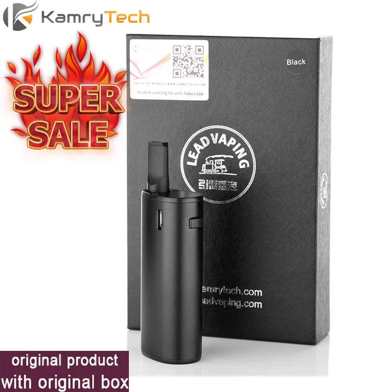 100% Оригинал Kamry Bin Vape Pen электронная сигарета 650 мАч батарея испаритель CE3