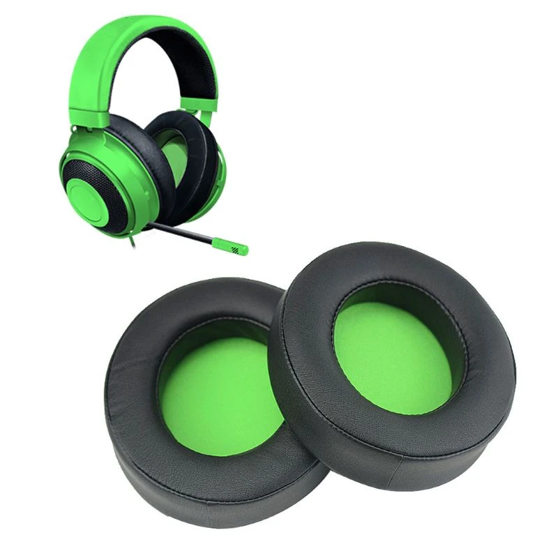 1pair Replacement Earpads Ear Cushion Cups Cover Repair Parts For Razer Kraken Pro 7 1 V2 Gaming Headphones Headset Accessories Earphone Accessories Aliexpress