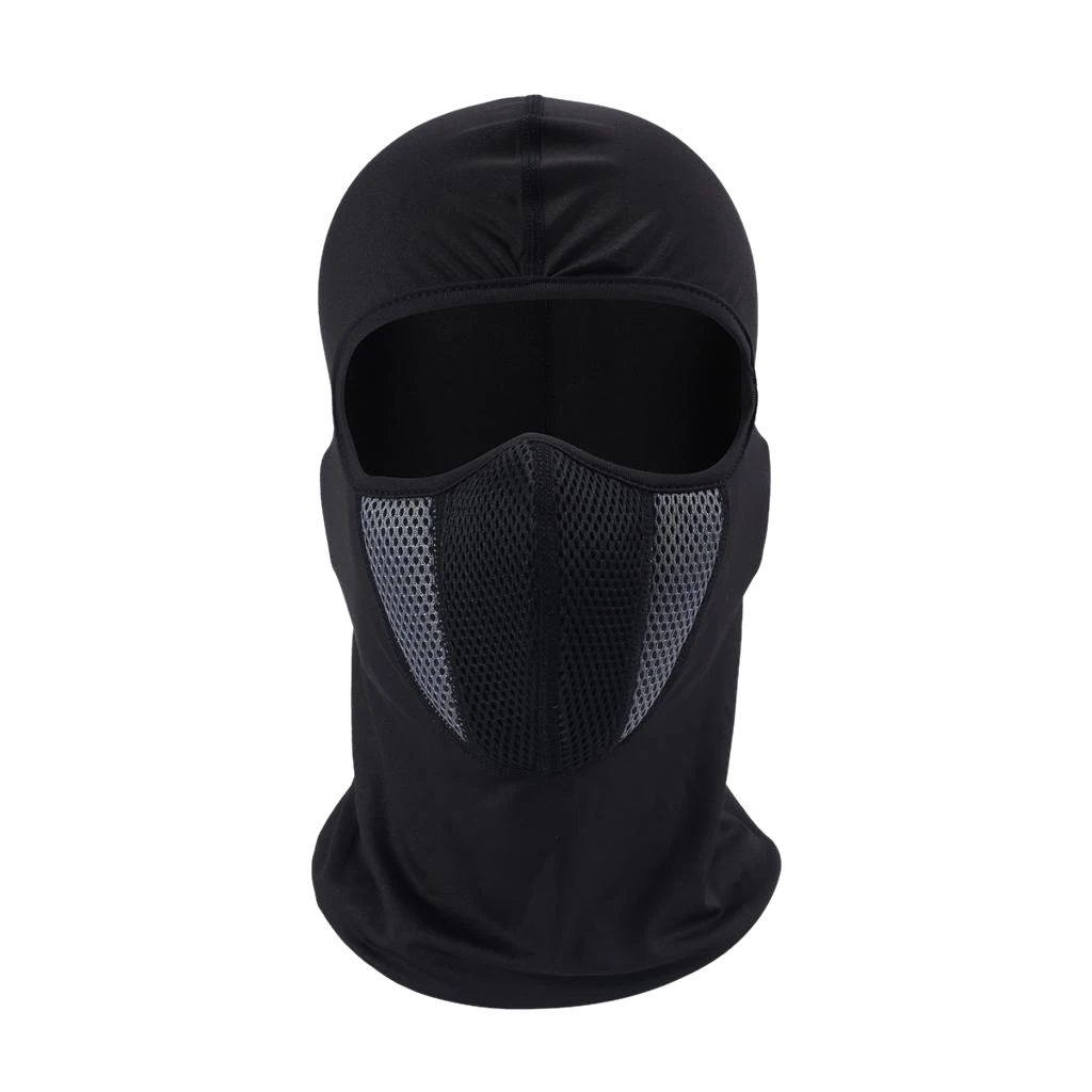 Motorcycle Full Face Mask Winter Warmer Fleece Helmet Liner Ski Biker Motocross Face Shield Kids Adult Under Helmet Face Mask 