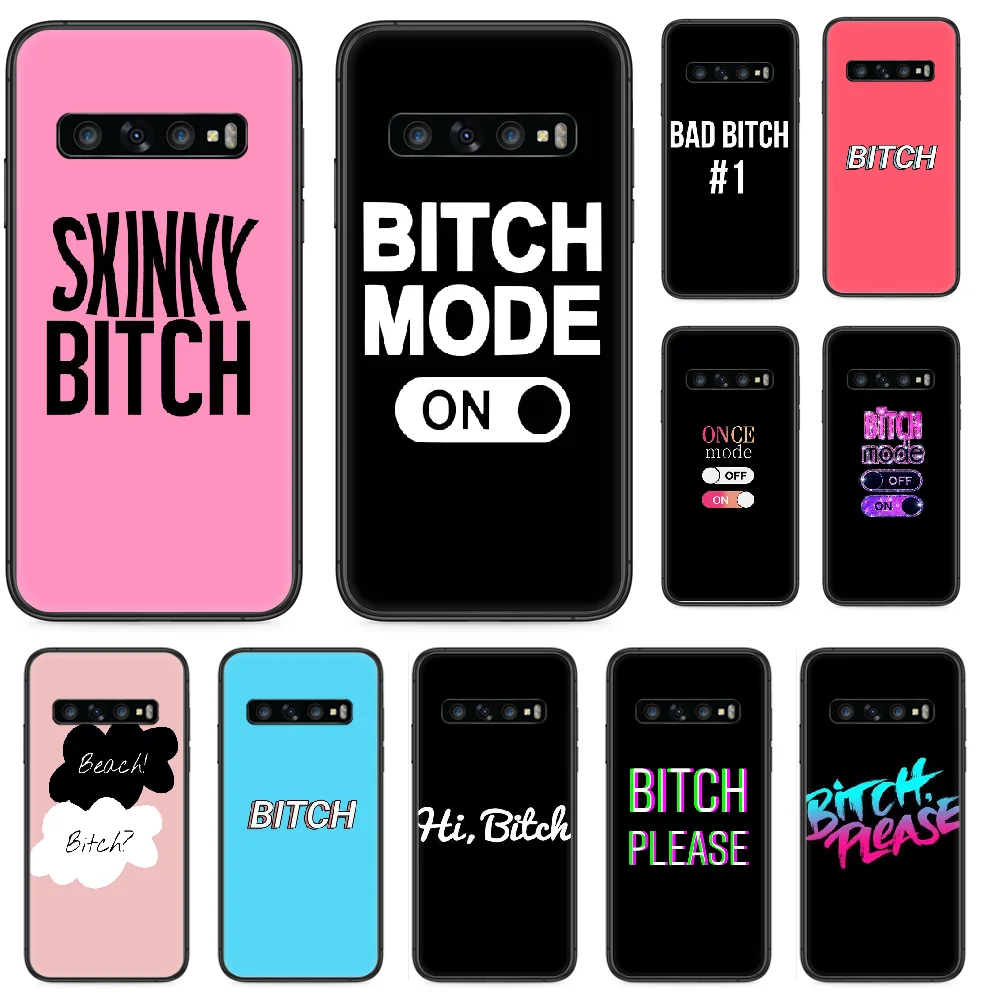 Чехол для телефона Samsung Galaxy S 10 20 3 4 5 6 7 8 9 Plus E Lite Uitra black hoesjes 3D Etui fashion shell art prime |