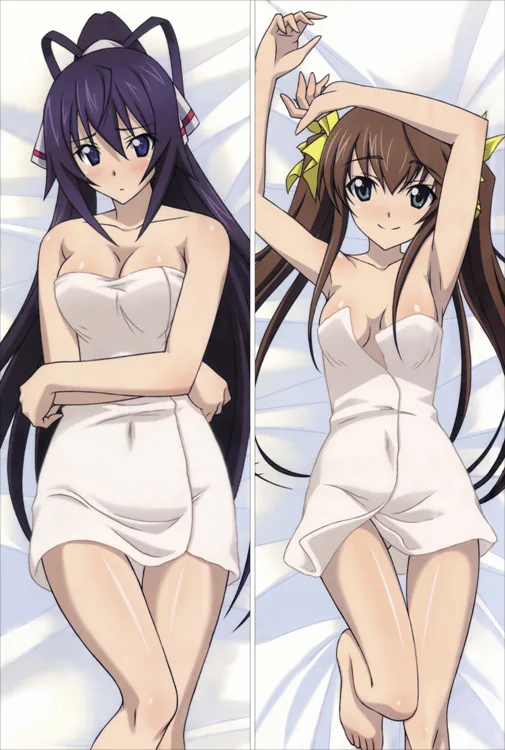 S2 Аниме Infinite Stratos Dakimakura, чехол с персонажами Laura& Huang Lingyin, Чехол на подушку, Charlotte& Houki Hugs, Чехол на подушку - Color: S2