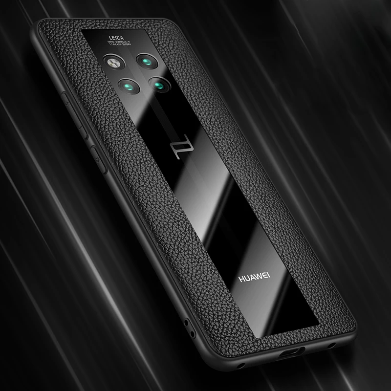 Модный чехол для Huawei Mate 20 RS дизайнерский стеклянный зеркальный защитный 30 дизайн