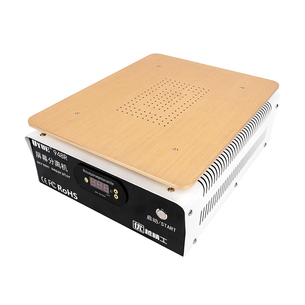 UYUE 948R 18 дюймов lcd сепаратор машина со встроенным вакуумным насосом для мобильного телефона для iPAD lcd сенсорный экран Сепаратор