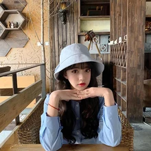 Женская летняя хлопковая Удобная Плавательная шапочка Рыбацкая шляпа, повседневный козырек, складной колпачок, удобная Защита от солнца, шляпа с бантом