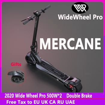 

2020 Latest Mercane WideWheel Pro Kickscooter 1000W 40Km/h Smart Electric Scooter Wide Wheel Dual Motor Disc Brake Hoverboard