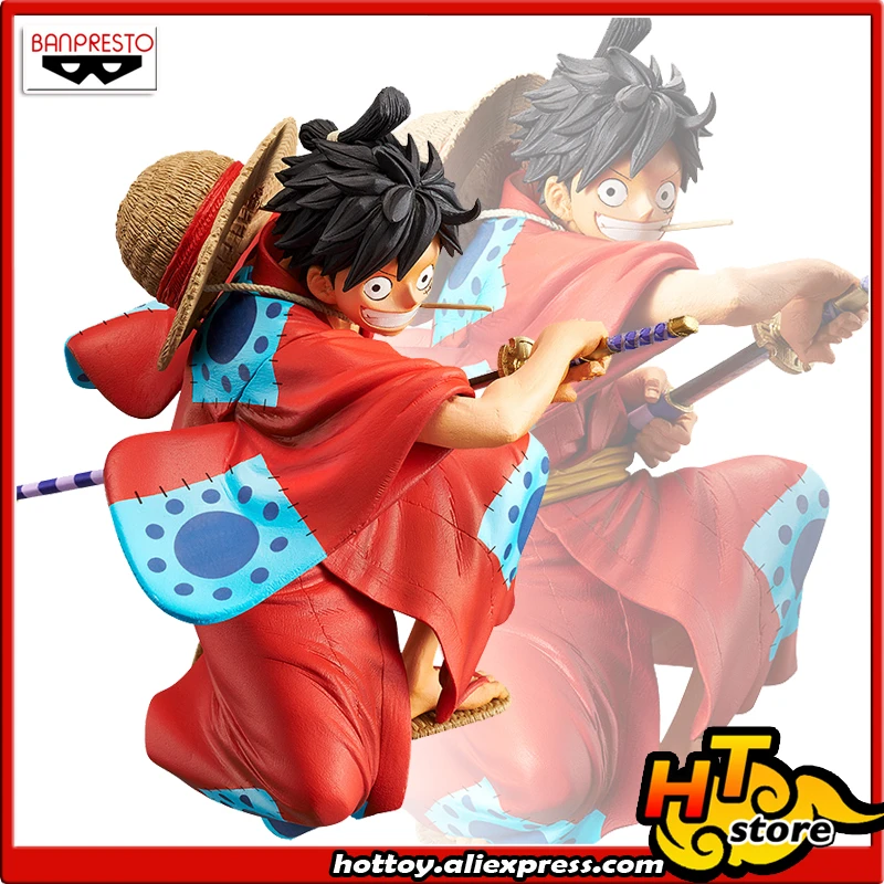 100 Original Banpresto King Of Artist Collection Figure The Monkey D Luffy Wano Kuni From One Piece Action Figures Aliexpress