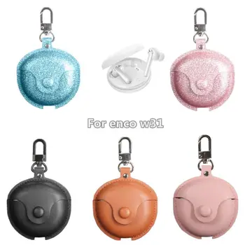 

PU Leather Case For OPPO ENCO W31 Protective Cover Charging Box Portable