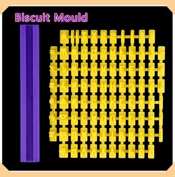 

Biscuit Mould Alphabet Number Symbol Cookie Seal Mold Trumpet Biscuit Baking Mould Chocolate Baking Mould DIY Decorating Tools
