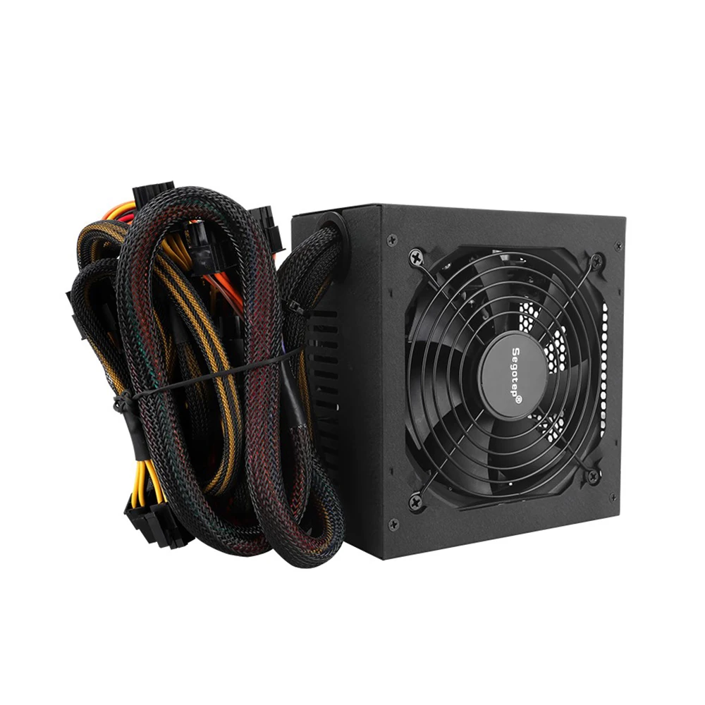 Segotep 600 Вт GP700G PC компьютерный блок питания игровой 12 В активный PFC 80Plus ЗОЛОТОЙ