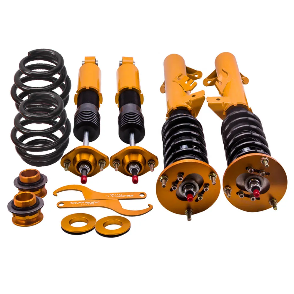 

24 Steps Adjustable Damper Strut Shock Absorber For BMW E36 318ic/323is/325ic/328is 3-Series Sedan Wagon1991-1998 Coilovers