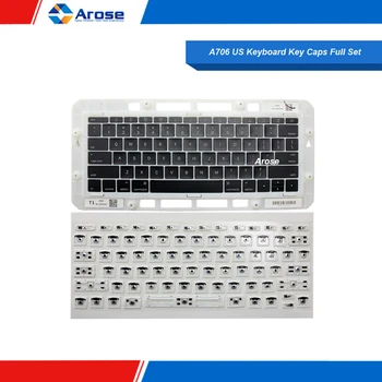 

A706 US Keyboard Key Caps Full Set + Clip For macbook pro 13'' A1706+A1706 keyboard caps set
