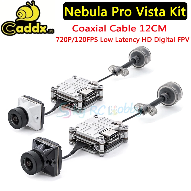 in stock Caddx Nebula Pro Vista Kit 720p/120fps HD Digital 5.8GHz FPV Transmitter &2.1mm FOV 150 Degree FPV Camera for FPV Drone