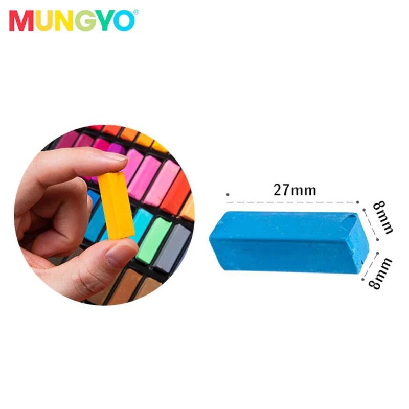MUNGYO MPS 64/48/32/24 Цвет s мягких пастельных тонах ed Мел Сделай Сам DIY бигуди для волос