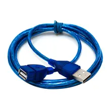 JINCHI 1 м/1,5 м/2 м супер длинный USB 2,0 Мужской к женскому Удлинительный кабель высокоскоростной USB удлинитель передачи данных кабель синхронизации для ПК