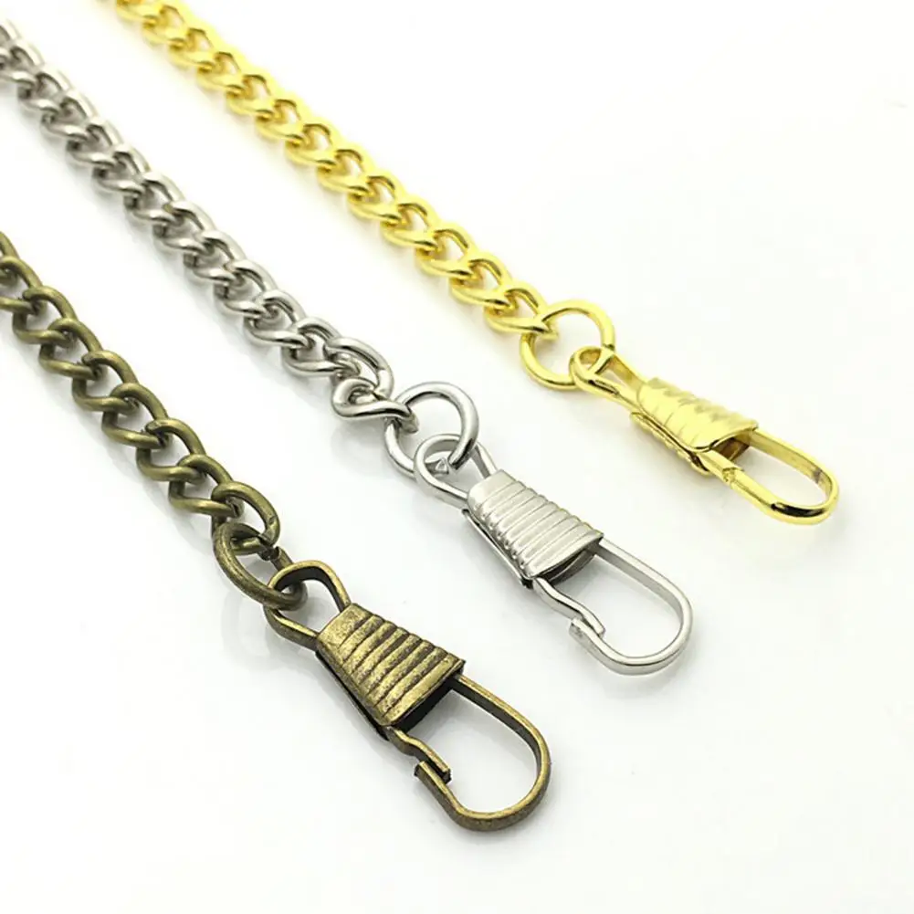 Unisex Vintage Glass Alloy Pocket Watch Link Chain Necklace Jewelry Gift Decor woman man pocket watch chain