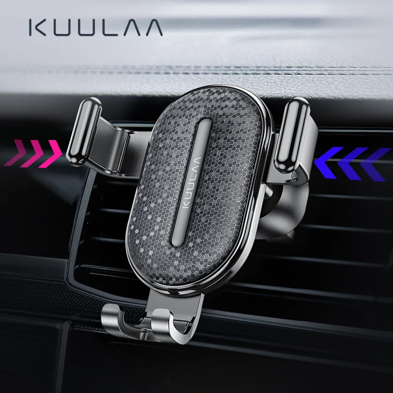 Автомобильный держатель для телефона KUULAA гравитационная подставка автомобиля