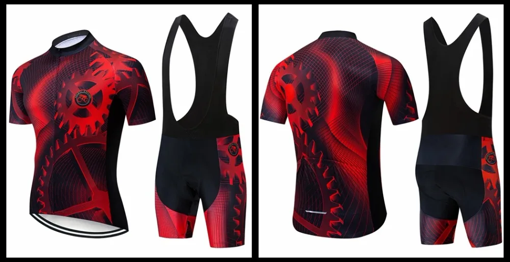 Weimostar Blue gear велосипедная одежда для мужчин Sumemr MTB велосипедная одежда короткий рукав Велоспорт Джерси Набор быстросохнущая велосипедная одежда