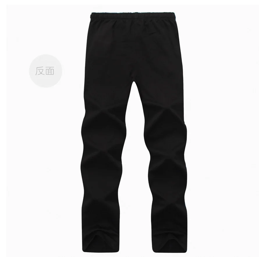 Autumn Athletic Pants Men Casual Long Pants Teenager Straight-Cut Loose-Fit Cotton Elastic Sweatpants Fashion K355
