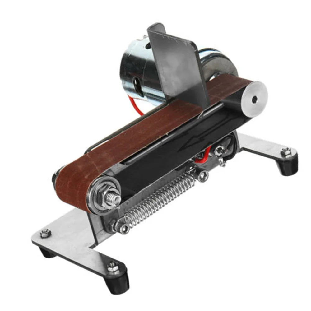 

Schuurmachine Mini Electric Belt Sander Grinder Polishing Machine Sanding Belt Sharpener DIY Lijadora Orbital Szlifierka Tasmowa