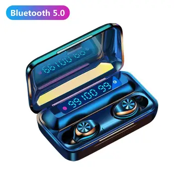 

F9-10 TWS Digital Display Bluetooth 5.0 Wireless In-ear Earphones Sports Earbuds