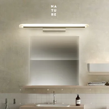 

Minimalist Unique Mirror Led Wall Lamp Living Room Bedroom Home Decor Bathroom Mirror Headlight Lamps Led Light Fixture
