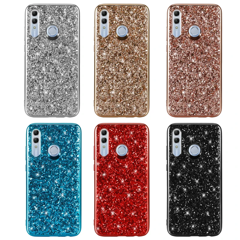 

Huawei Honor 20 Lite Case Soft TPU Back Cover Case For Huawei Honor 20i 10 i 8A 8S Y5 2019 V20 20e Bling Cover Coque