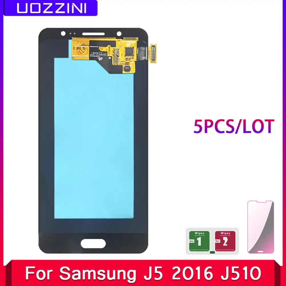 5 шт./лот Super AMOLED дисплей для Samsung Galaxy J5 2016 J510 J510F J510FN J510M J510Y J510G сенсорный ЖК-дисплей