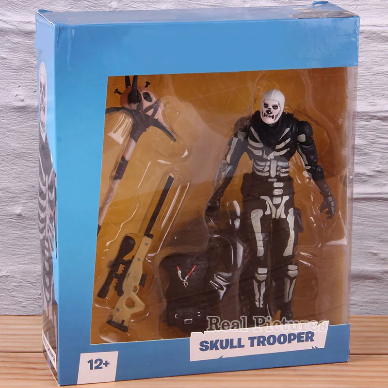 Череп Trooper Raptor игра фигурка ПВХ Коллекционная модель игрушки украшение кукла подарок - Цвет: A with colorful box