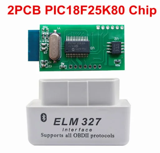 best car inspection equipment Double PCB Super Mini ELM327 Bluetooth-Compatible V1.5 PIC18F25K80 Android IOS WIFI ELM 327 V2.1 OBD OBD2 Car Disgnostic Scanner best car battery charger Code Readers & Scanning Tools