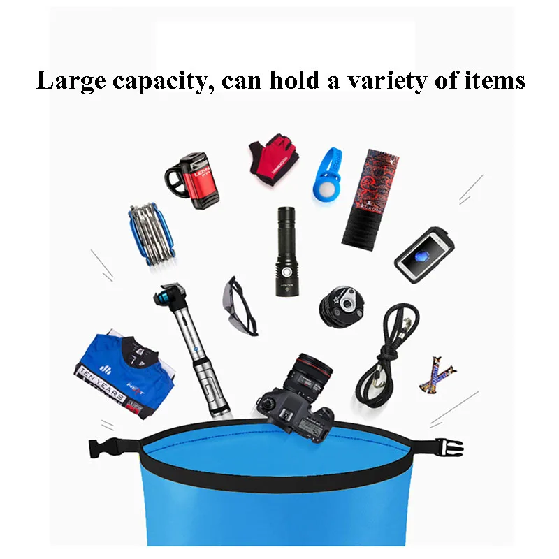 NUONEKO Outdoor Waterproof Bucket Bag 30L Swimming Tourism Storage Backpack Trekking Beach Fishing Rafting Camping Bag BAG12