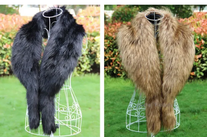 fake fur fox fur collar (8)