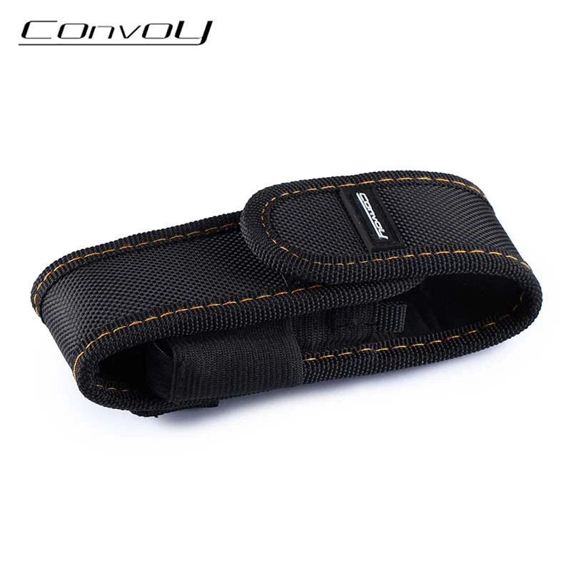Flashlight Holster for Convoy S2 Plus S3 S6 S8 S9 S15 Pouch Torch Case Carry Case Duty Belt Holder Lamp Bag flashlight holster flashlight holder