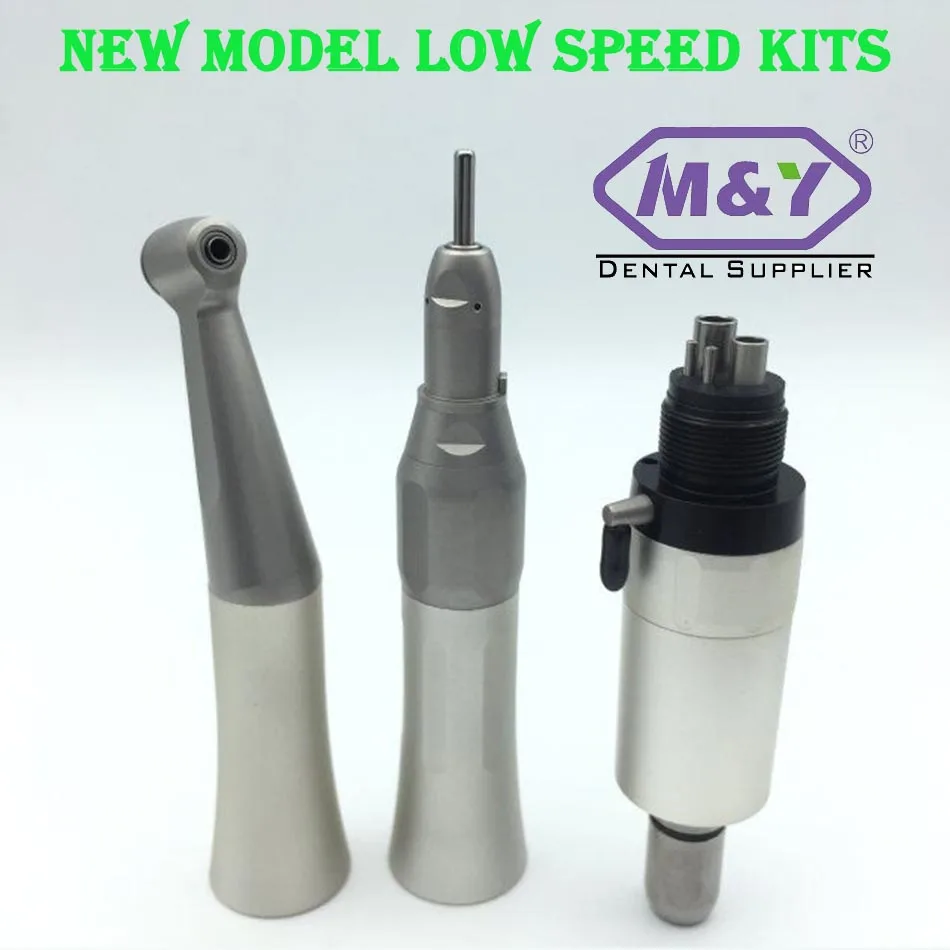 low speed kits Стоматологическая накладка, гаечный ключ с большой головкой, наконечник, сверла, аксессуары, керамический подшипник, воздушная турбина, студенческий kits2hole/4 отверстия - Цвет: low speed kits