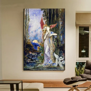 

Gustave Moreau Wallpaper Artwork Wall Art Canvas Painting Posters Prints Modern Painting Wall Picture For Living Room Home Decor
