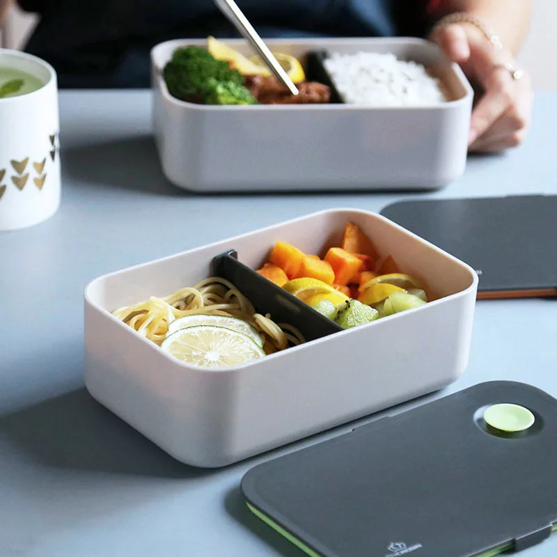 Здоровый материал Ланч-бокс высокое качество Bento box Микроволновая печь герметичный контейнер для хранения Ланч-бокс для детского школьного питания