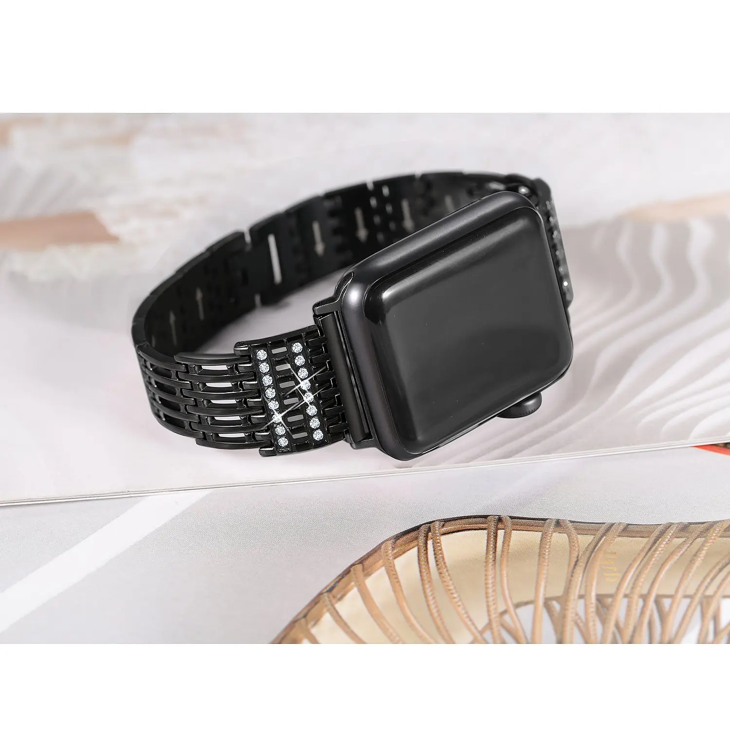 Для Apple Watch 38 мм 42 мм металлический сменный ремешок из нержавеющей стали для Apple watch Series 4 3 2 1