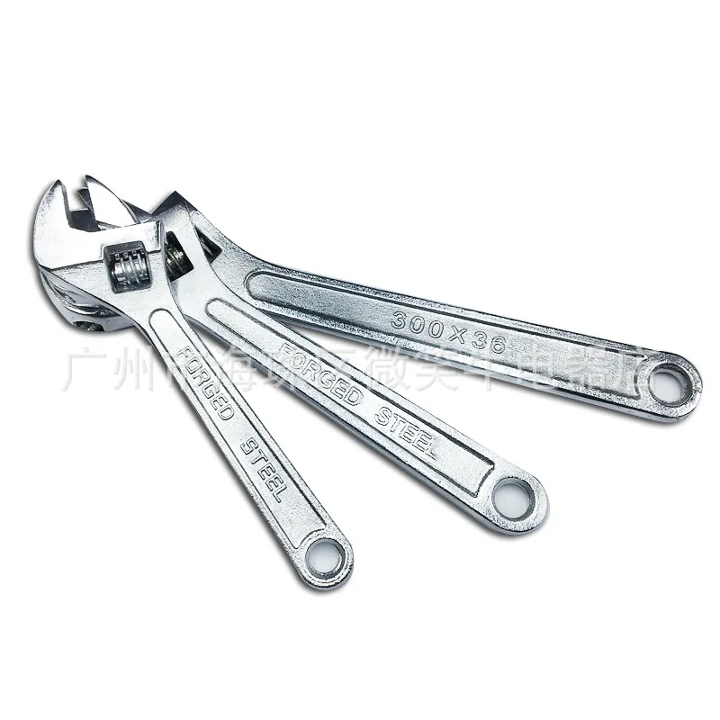 

Wholesale Huoluo Wrench 6 Inches 8 Inches 10-Inch 12-Inch Monkey Wrench Adjustable Wrench Manual Wrench Tool