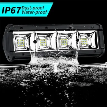 

2PCs Car LED Working Lamp 9-Inch 36 Lamp 108W Light for off-Road Car Led zhang tiao deng Auxiliary Lamp