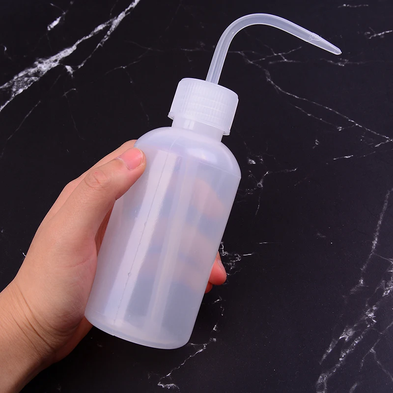 Buen trato Botella para difusor de tatuajes, 250ML, práctico jabón verde, botella para apretar, botellas para apretar, accesorios para tatuajes LWyWwxxXj