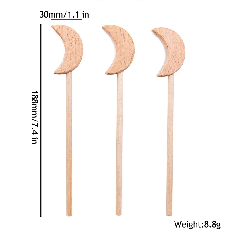 2pcs Baby Wooden Star Toys Diy Teether Baby Magic Wands Toys Play Gym Magic Wands Rod Rodent Toy Birthday Gifts For Girl Kids 2pcs Baby Wooden Star Toys Diy Teether Baby Magic Wands Toys Play Gym Magic Wands Rod Rodent Toy Birthday Gifts For Girl Kids