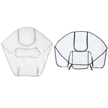 

Baby Stroller Rain Cover Non-Toxic Tasteless PVC Universal 53x85cm & 84x35cm