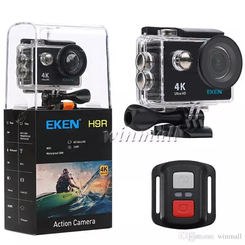 100% оригинал EKEN H9 H9R 2 4G пульт дистанционного управления Ultra HD 4K экшн-камера WiFi 0
