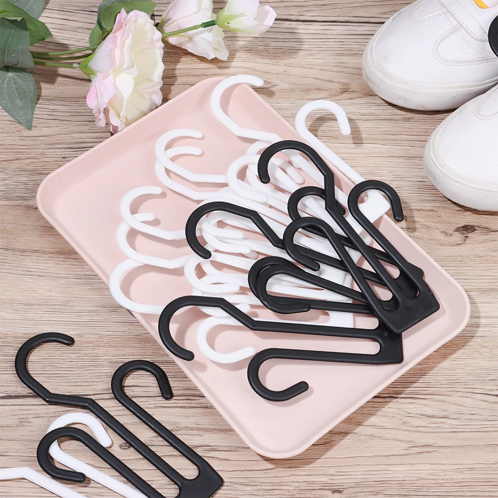 10 PCs Shoes Drying Hooks Hanger Slipper Sandal Shoes For Display Retail Use Durable Lightweight Portable Affordable Practical 3