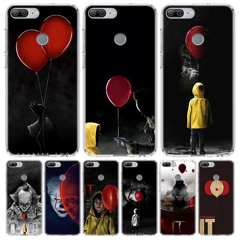 Pennywise Clown ItChapter Phone Case for Huawei Honor 10 9 Lite Y9 Y5 Y6 Y7 2019 8X 8A 8S 7A 7X 10i 20i Pro V30 Art Coque Capa | Мобильные