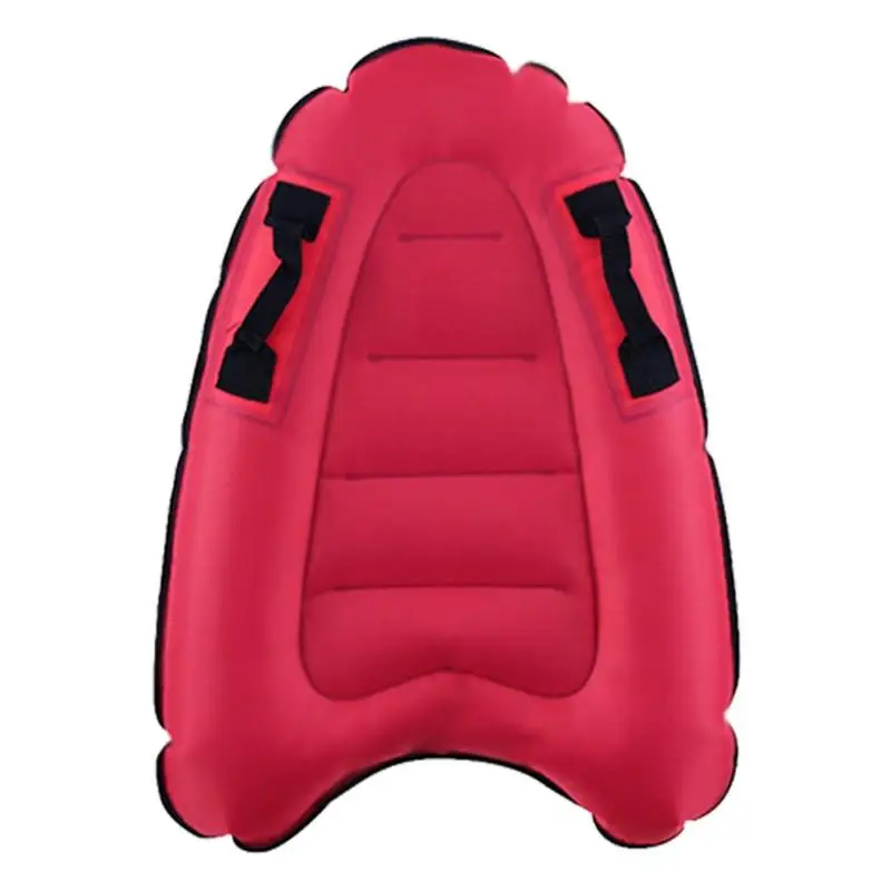 Outdoor Inflatable Surfboard Portable Water Sport Safety Kids Surfing Board - Цвет: Красный