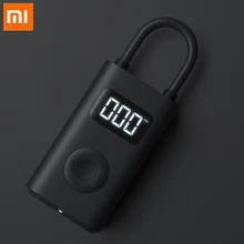 Новейший Xiaomi Mijia Портативный Умный Цифровой датчик давления в шинах мини электрический насос для велосипеда мотоцикла автомобиля футбола