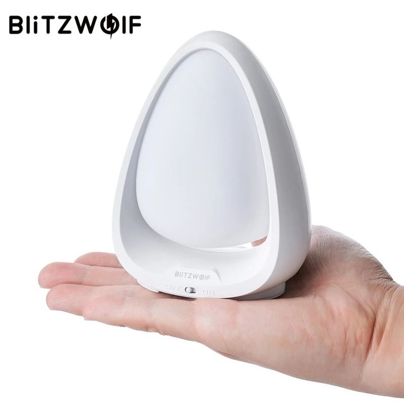BlitzWolf BW LT9 сенсорный переключатель цветной ночник 4000K Цветовая температура 85