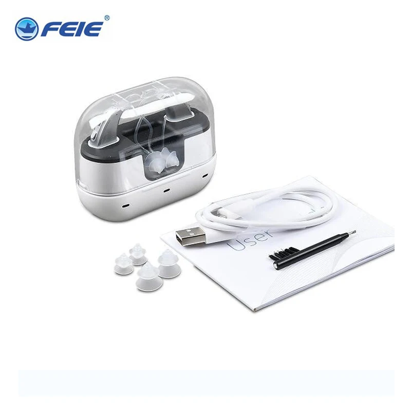 2023 New Digital Rechargeable Binaural Hearing Aids Sound Amplifier Elderly And Young Deaf Hearing Aid Headphones Sound Amplifi 6