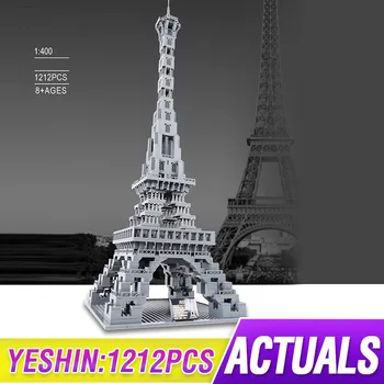 

Creative Architecture The Eiffel Tower Model Set Building Blocks Bricks Compatible With 10181 17002 Kids Christmas Gift