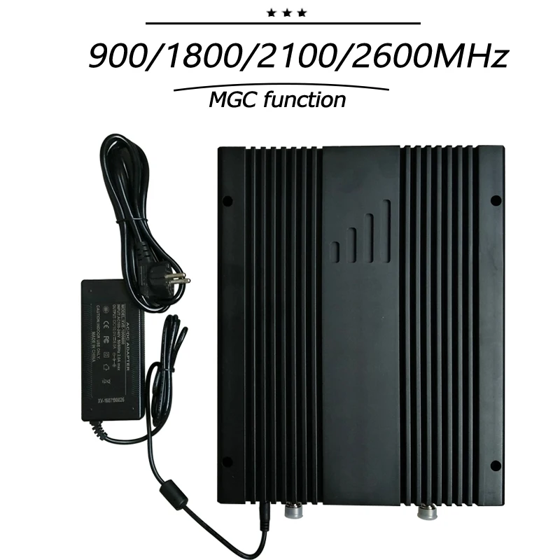 

Mobile Signal Booster 2G 3G 4G GSM 900 WCDMA UMTS 2100 4G LTE 1800 Cellular Repetidor 2600mhz 75dB Cellphone Amplifier